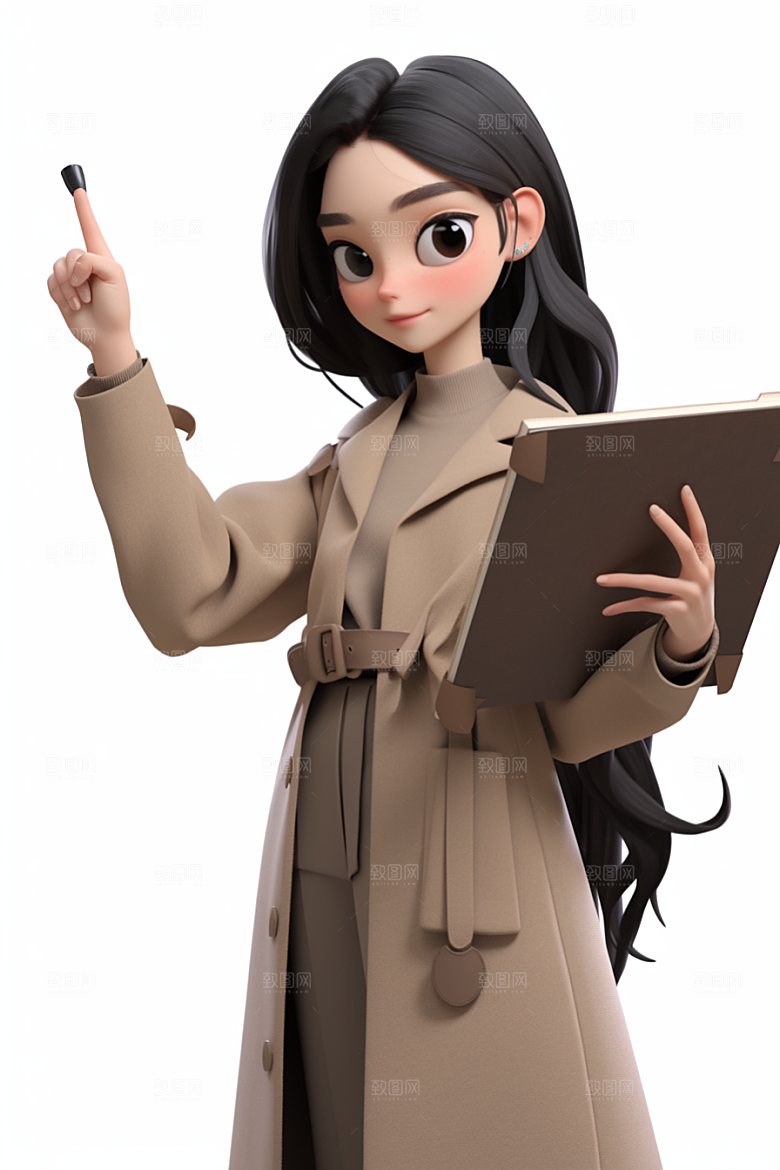 老师教授人物模型