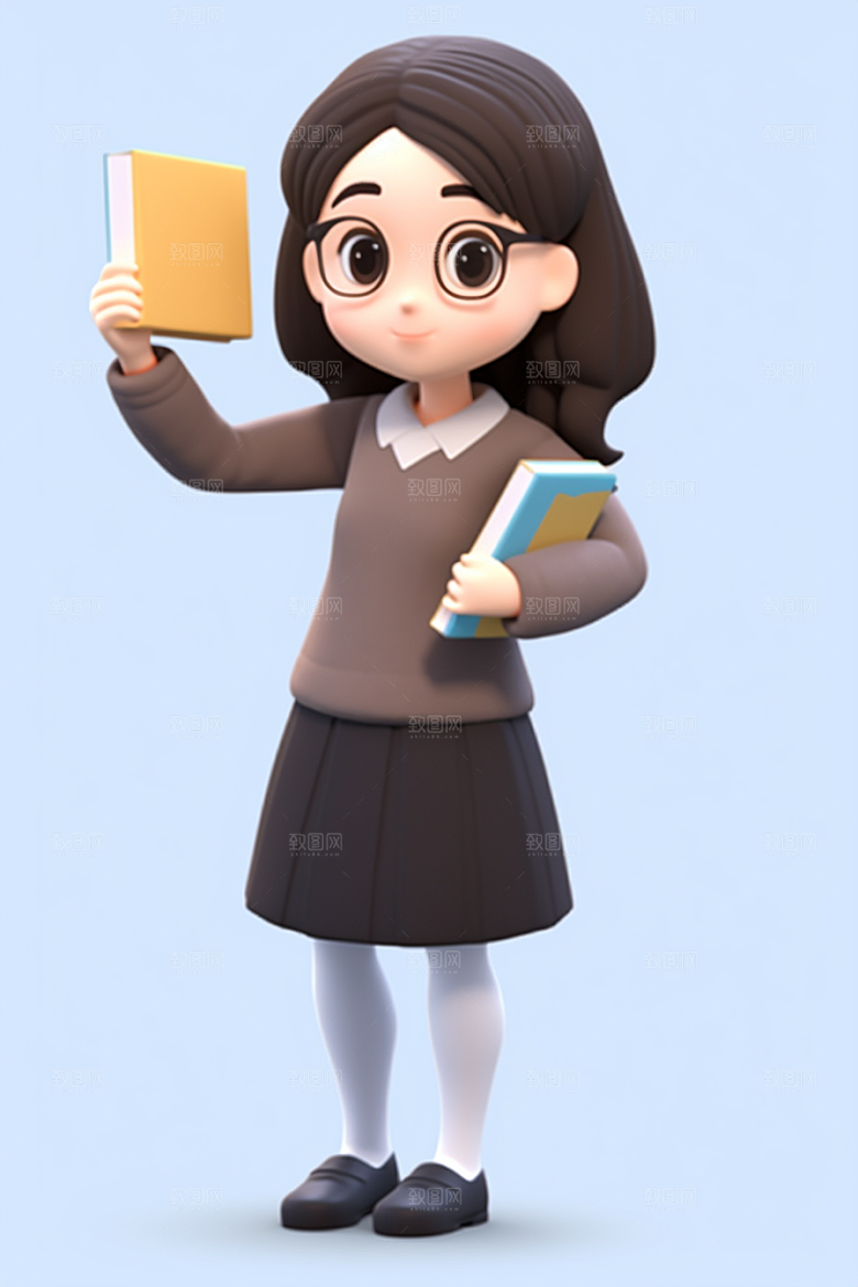 老师形象教育模型
