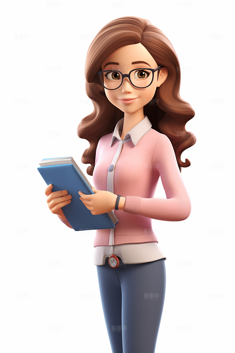 老师立体3D模型