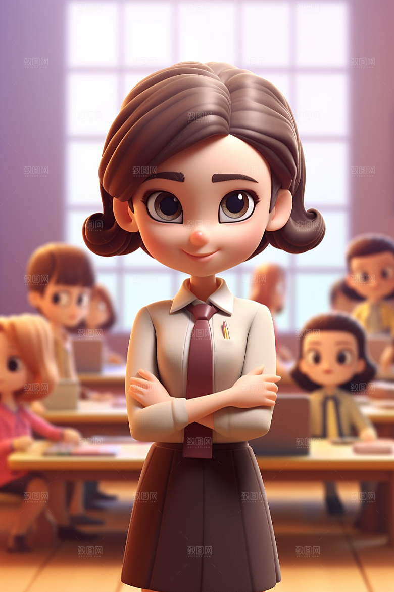 老师教学教育模型