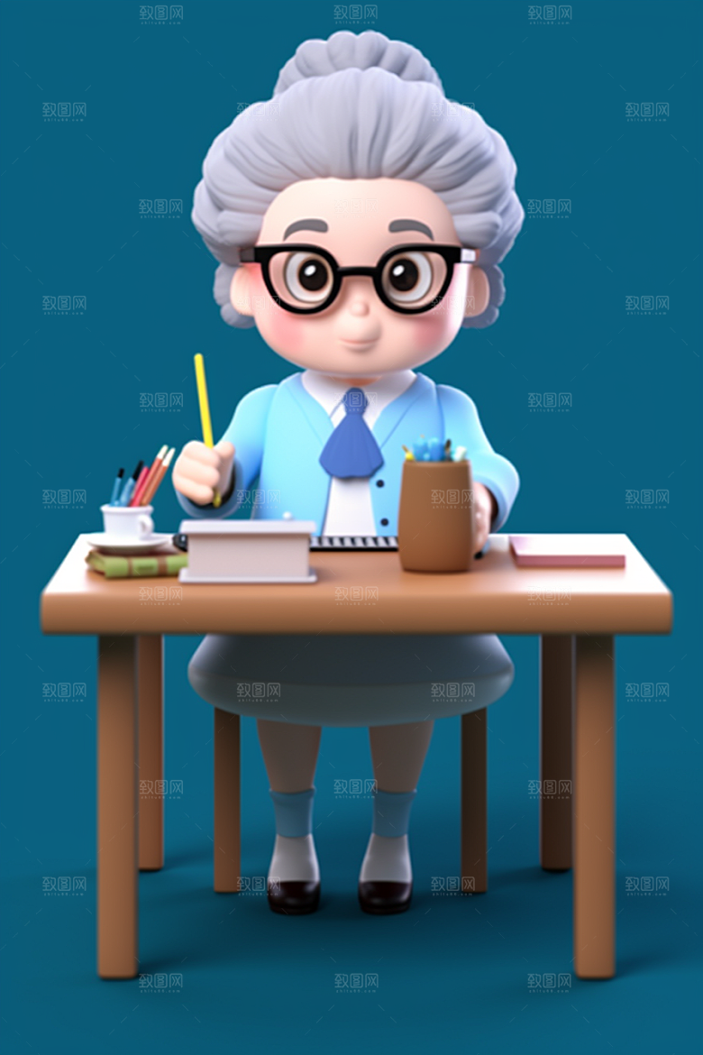 老师IP立体模型