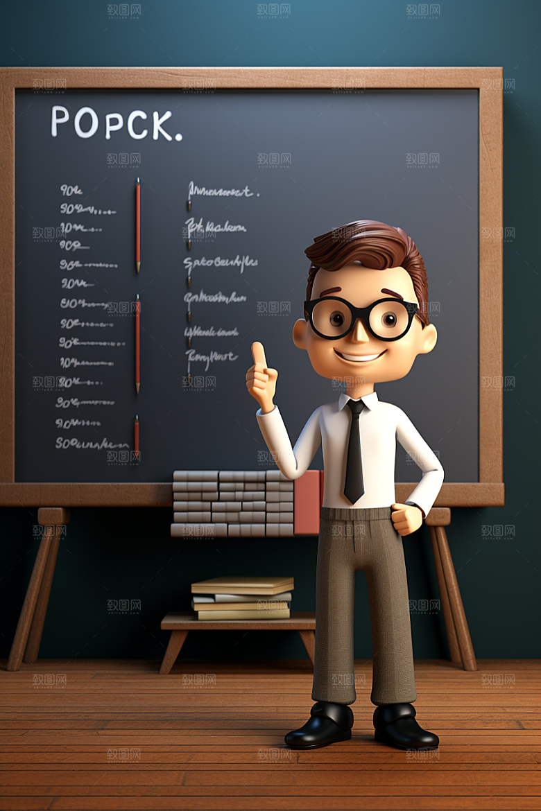 老师IP3D模型