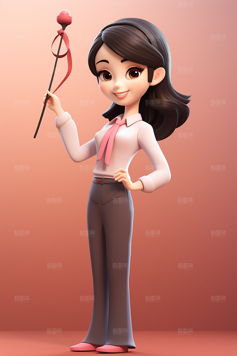 老师立体教育模型