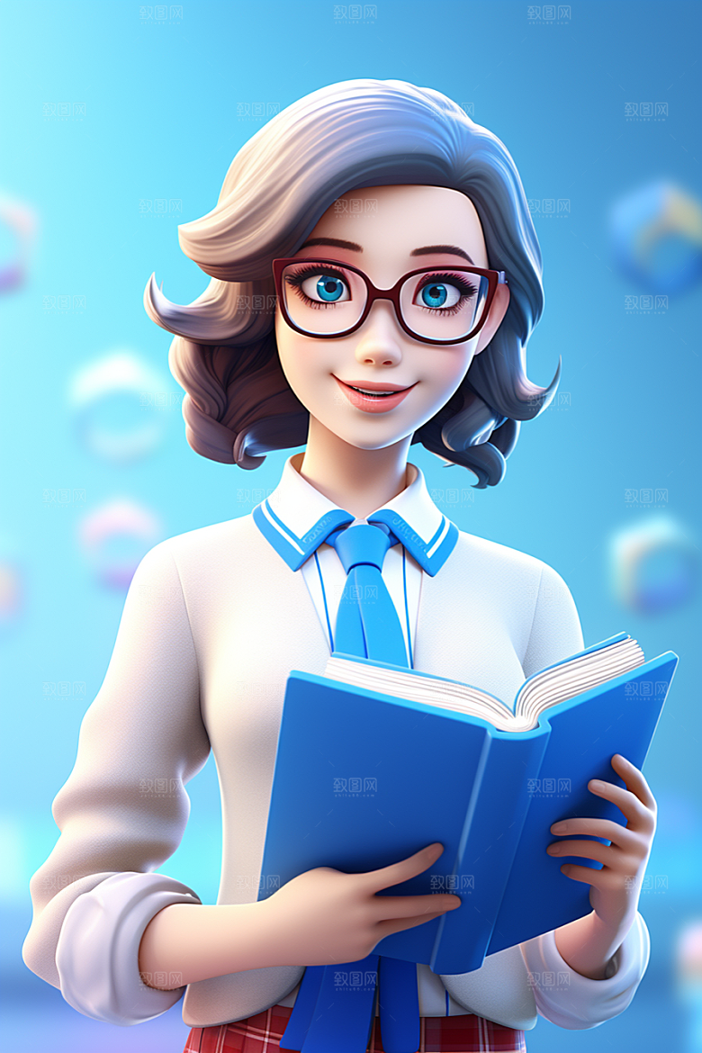 老师教学教授模型