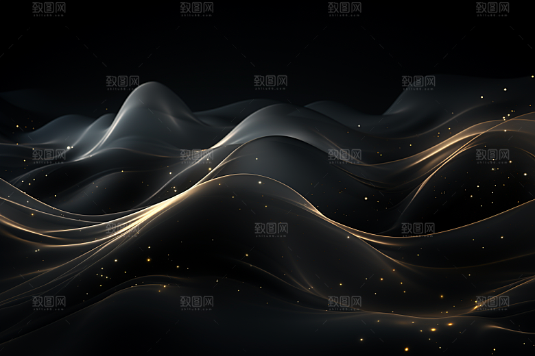 镭射丝绸丝滑唯美背景图
