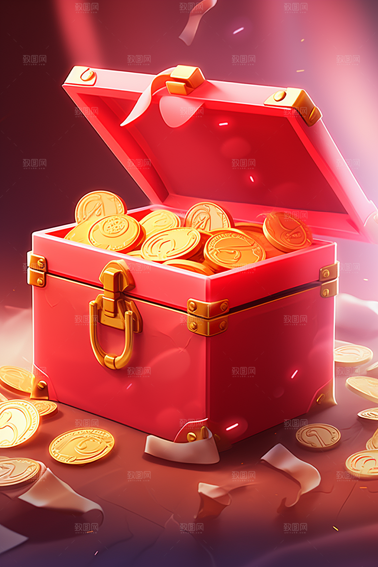 金融礼包理财红色模型