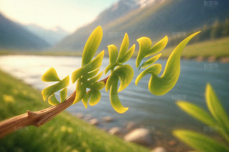 立春节气高清艺术字