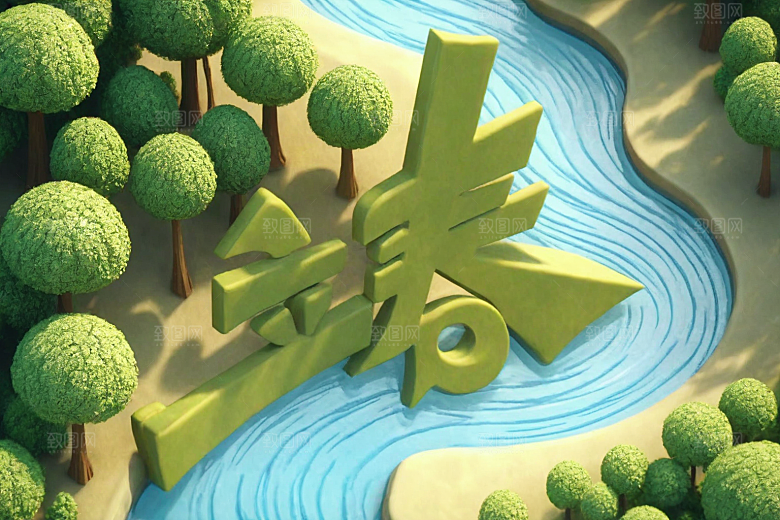 立春清新节气艺术字