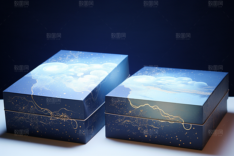 中式礼盒雅致大气样机