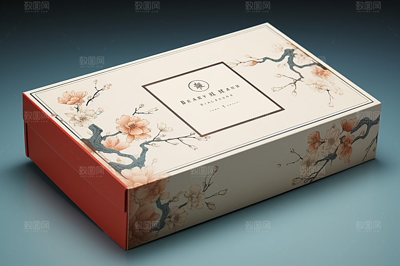 中式礼盒高端立体样机