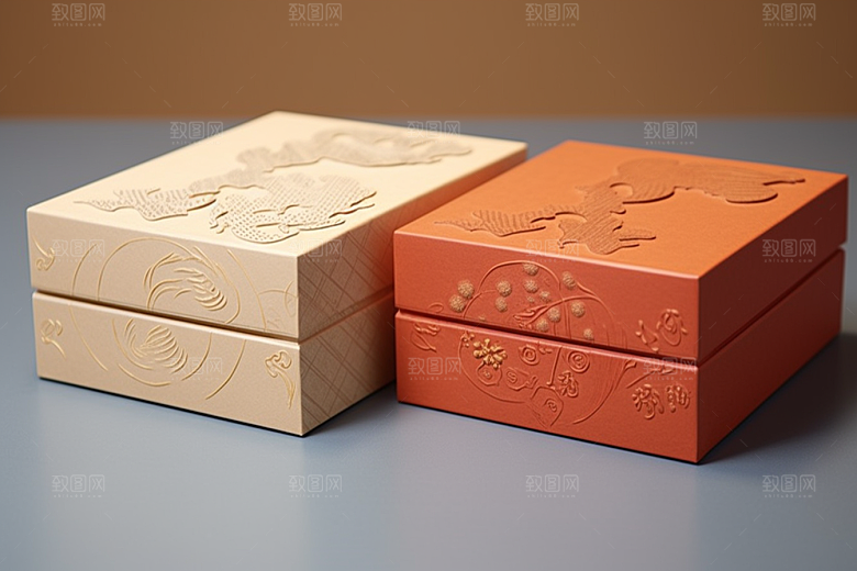 中式礼盒高端中国风样机