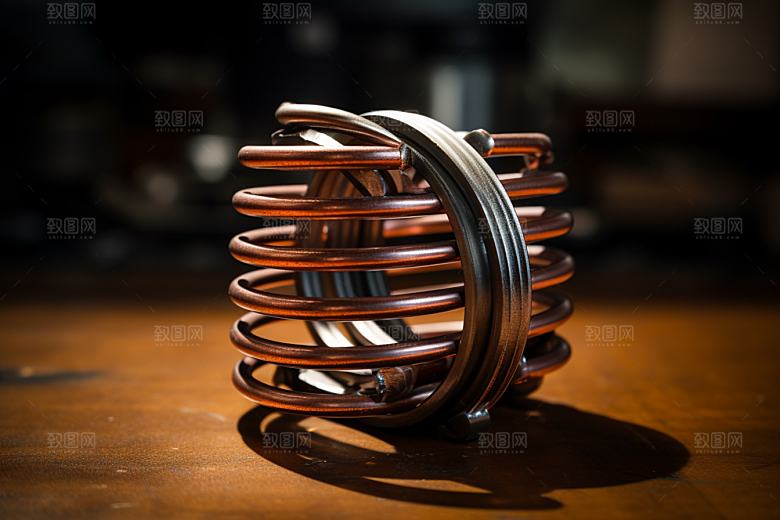 弹簧零件避震器高清素材