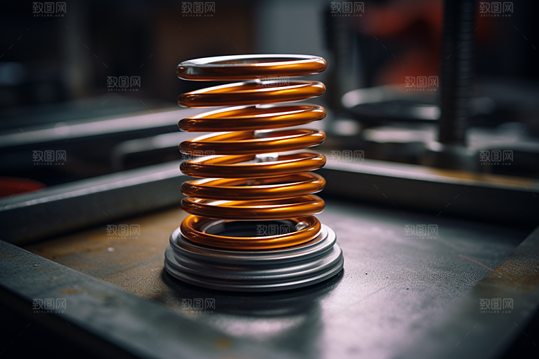 弹簧零件汽配避震器素材