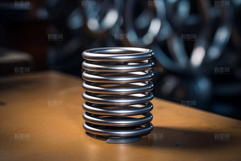 弹簧零件汽车配件避震器素材