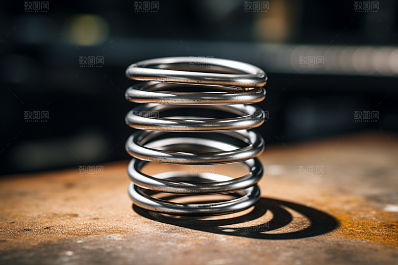 弹簧零件避震器汽车配件素材
