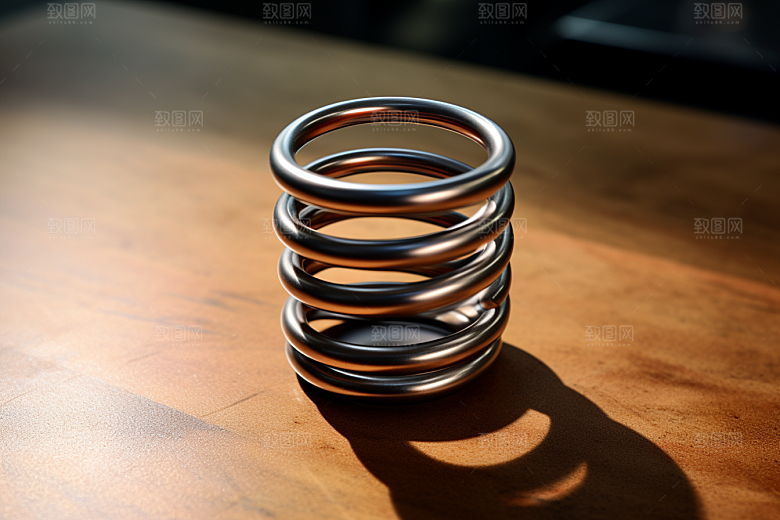 弹簧零件机械高清素材