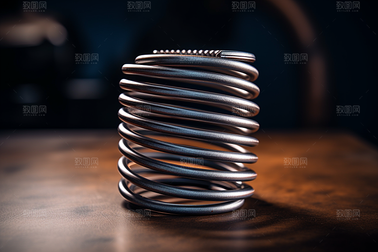 弹簧零件汽修汽车配件素材