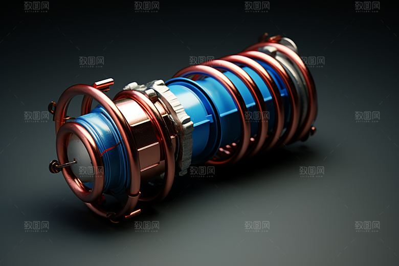 弹簧零件工业汽修素材