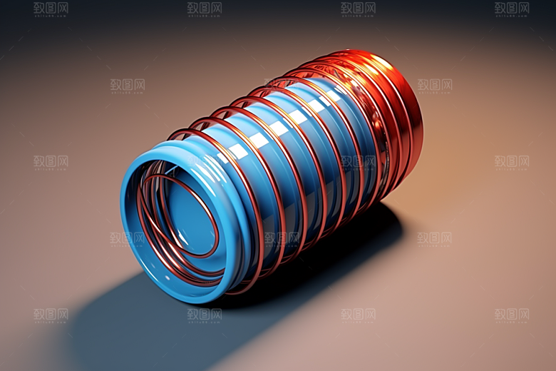 弹簧零件机械工业素材