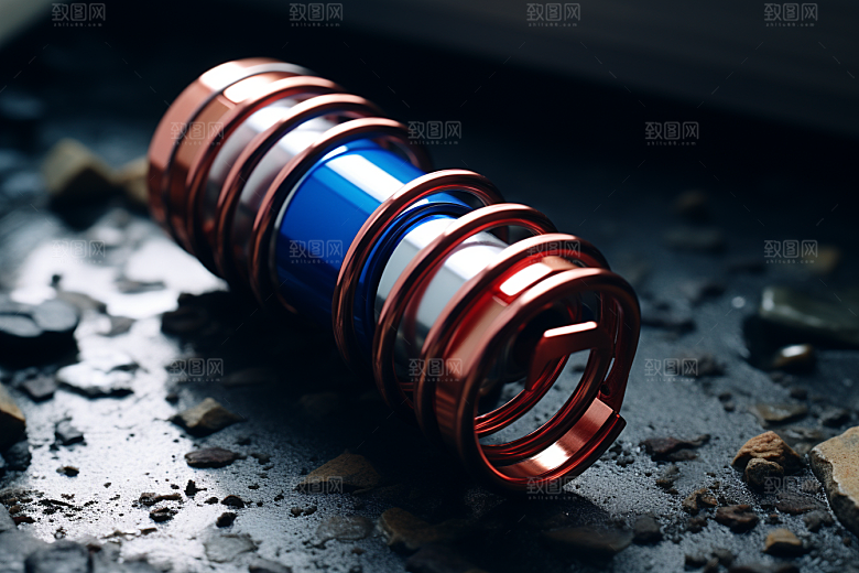 弹簧零件高清元件素材