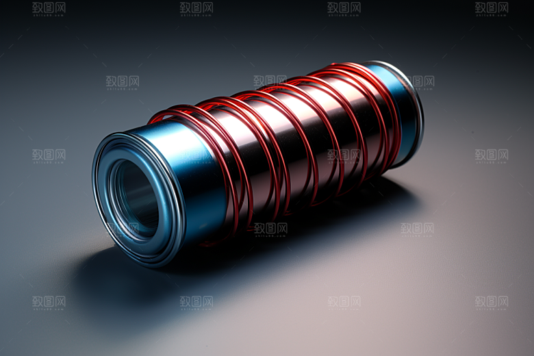 弹簧零件工业高清素材
