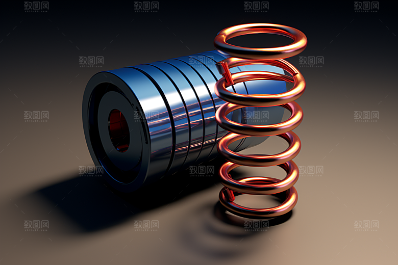 弹簧零件工业避震器素材