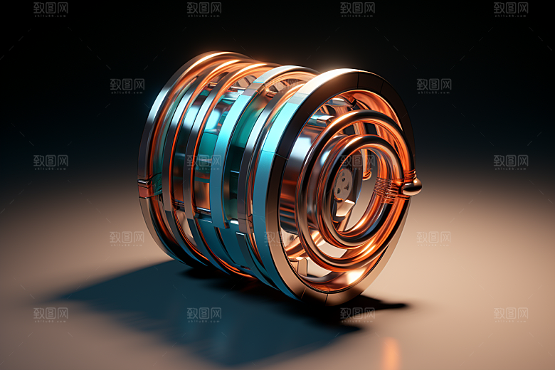 弹簧零件汽修机械素材