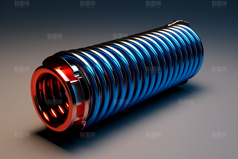 弹簧零件结构避震器素材