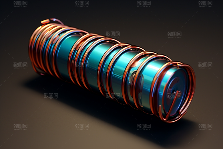 弹簧零件高清机械素材