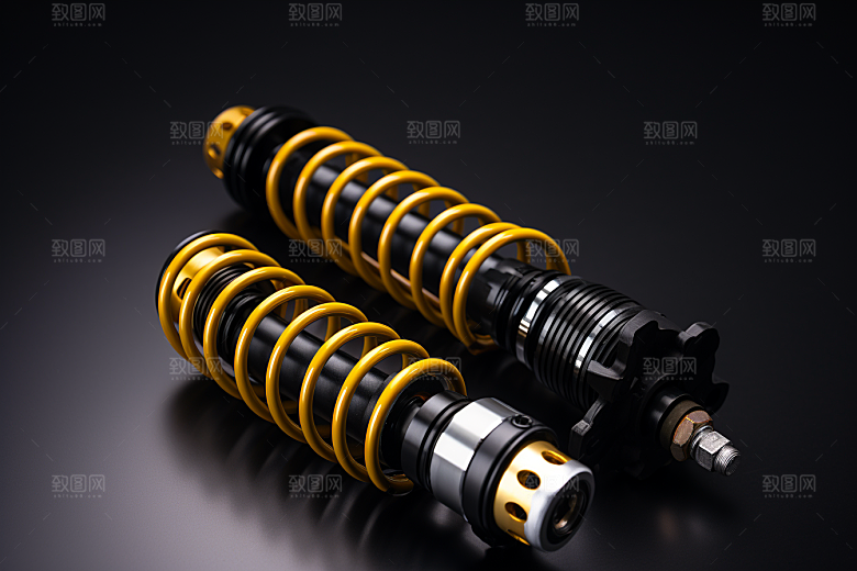 弹簧零件高清机械素材