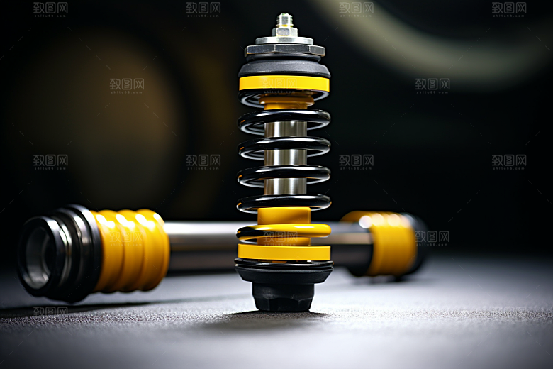 弹簧零件避震器工业素材