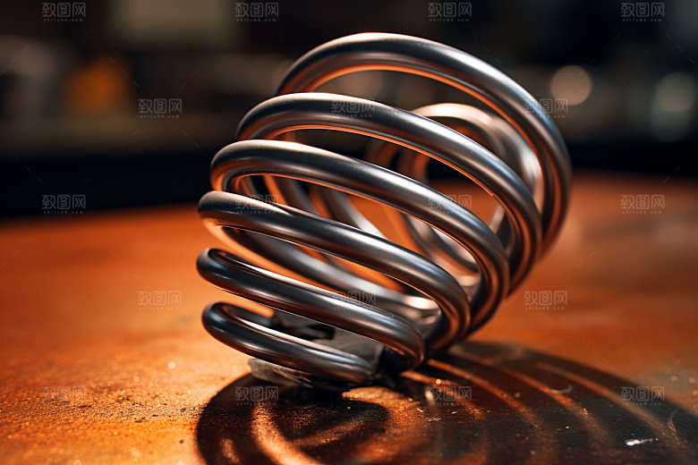 弹簧零件避震器机械素材