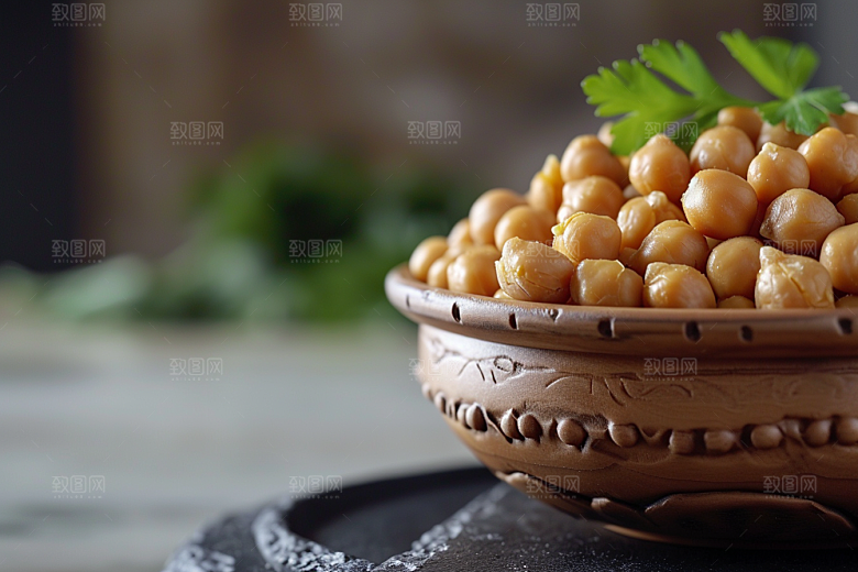 零食黄金豆高清膨化食品摄影图
