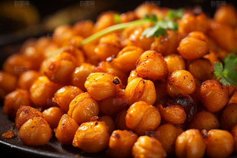 零食黄金豆高清美食摄影图