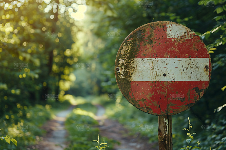 林荫小路旅游植物摄影图