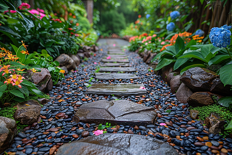 林荫小路旅行树林摄影图