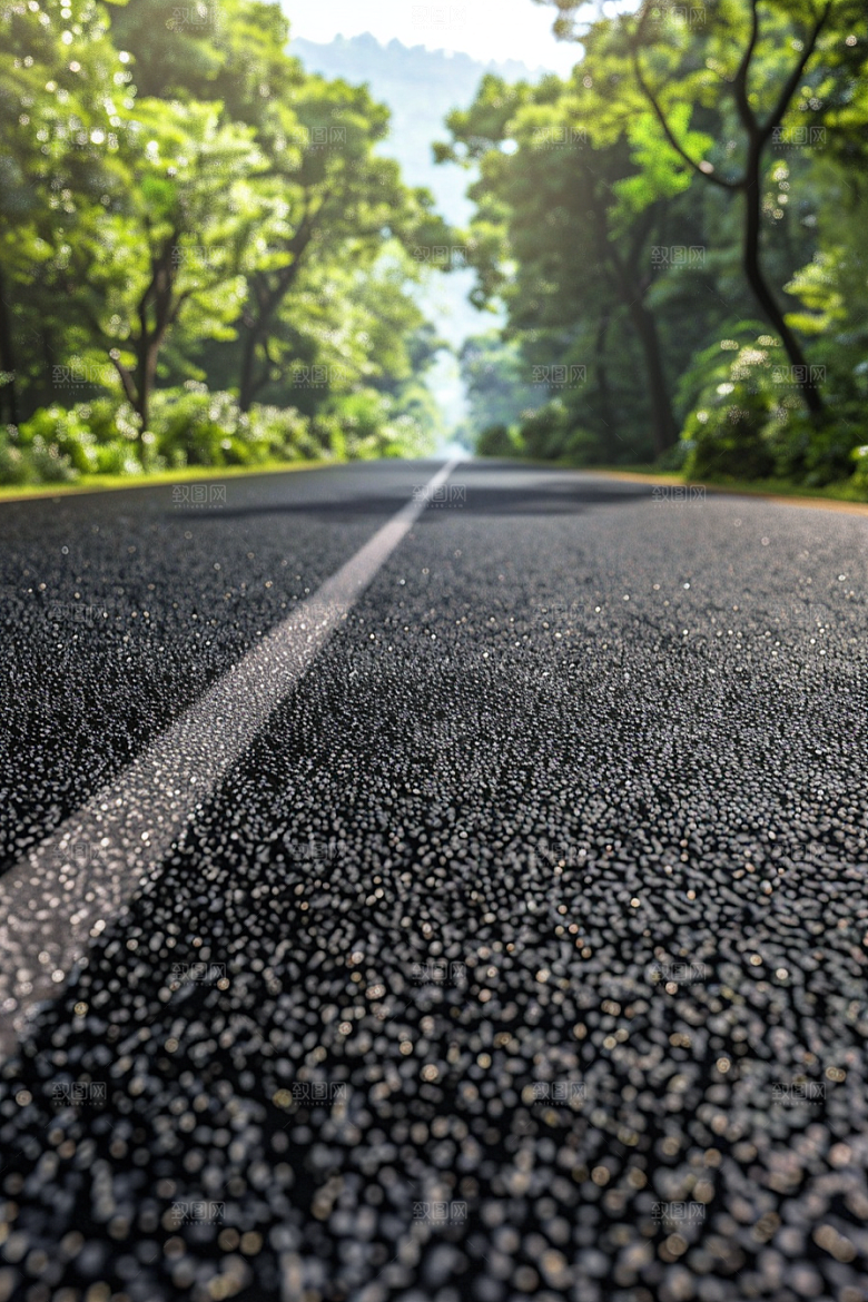 柏油马路沥青马路道路素材