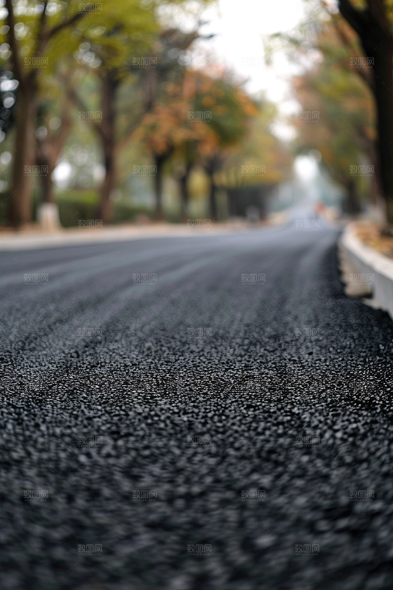 柏油马路户外驾车素材