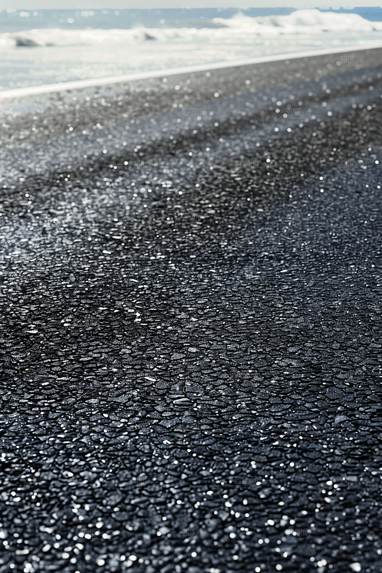 柏油马路公路延伸素材