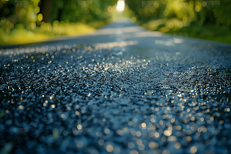 柏油马路沥青马路自驾素材