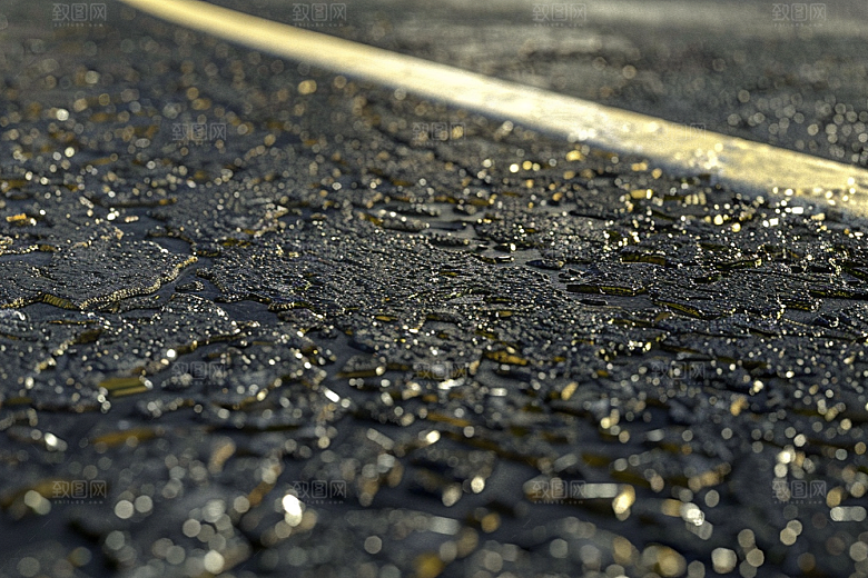 柏油马路材质路面素材