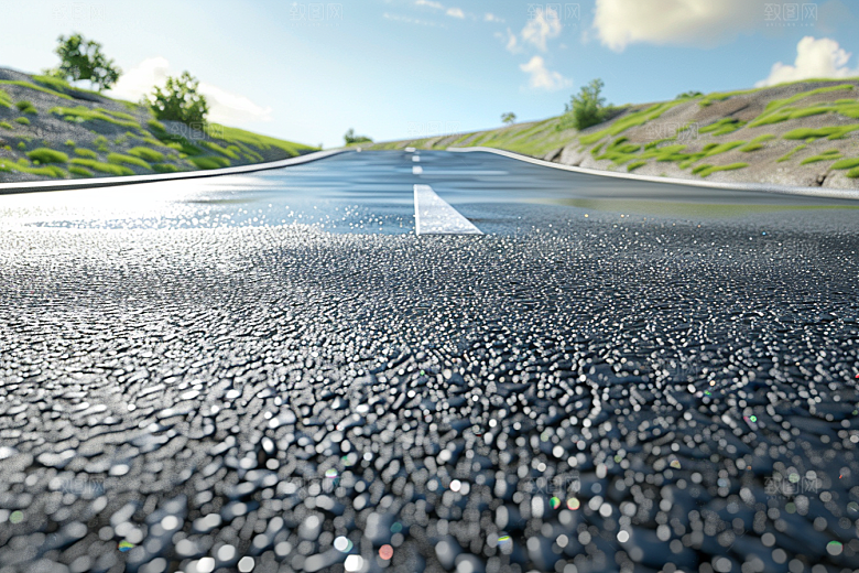 柏油马路公路高清素材
