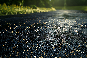 柏油马路道路沥青马路素材