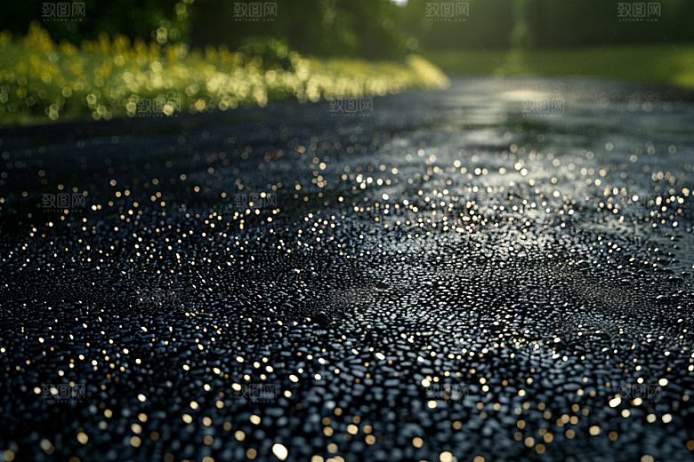 柏油马路道路沥青马路素材