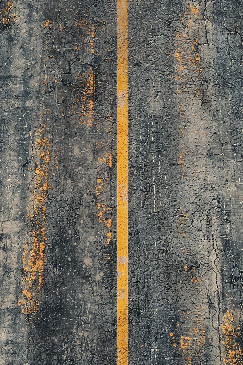 柏油马路沥青马路延伸素材