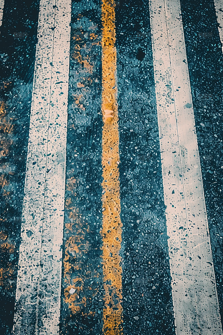 柏油马路沥青马路驾车素材
