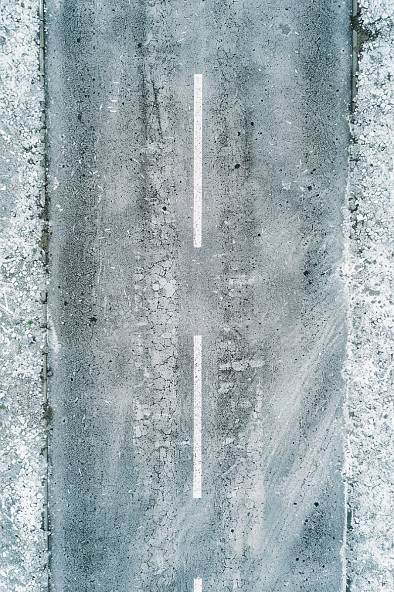 柏油马路道路场景素材