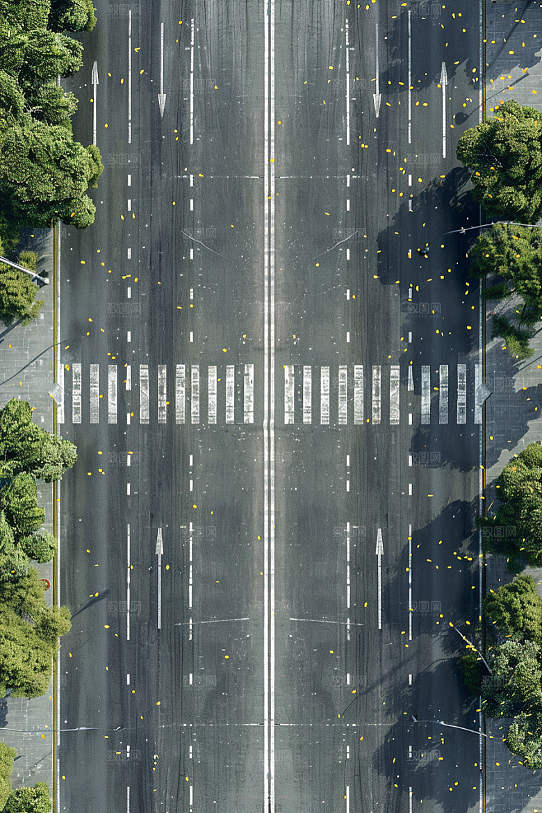柏油马路高清道路素材