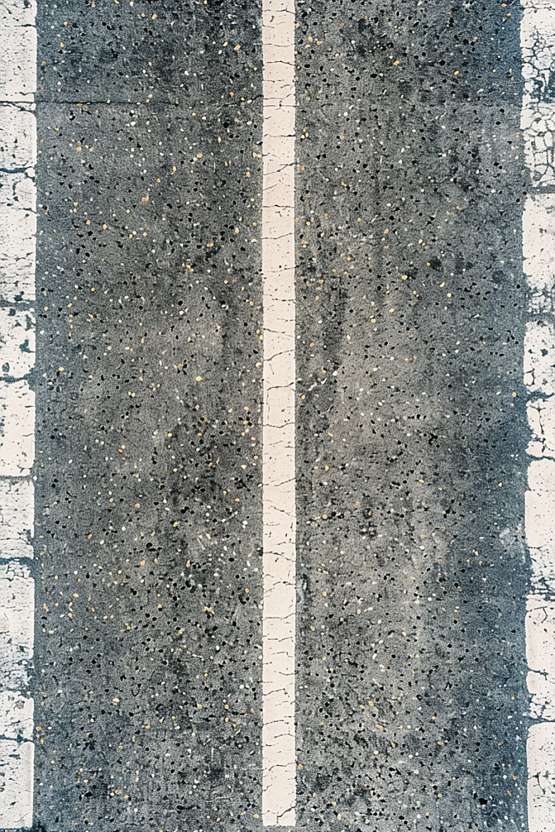 柏油马路自驾地平线素材