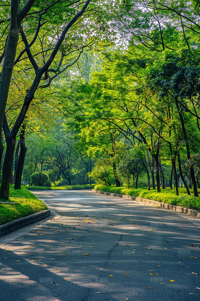柏油马路延伸沥青马路素材